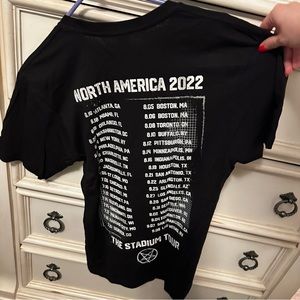 Motley Crue Stadium Tour Design T-Shirt